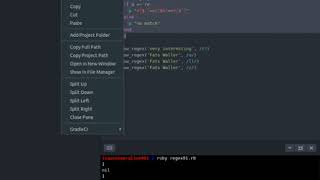 CSCI 305 - Lecture 06: Ruby Regular Expressions