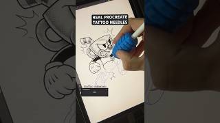 Procreate Tattoo Brushes that mimic Real Tattoo Needles. Tattoo artist Tool. #procreate #tattoo #art