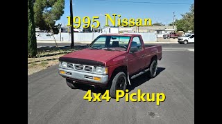 1995 Nissan Pickup 4x4 Engine, Drive, \u0026 Walk Around