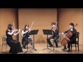 haydn string quartet no.76 1st mov. ハイドン 弦楽四重奏第76番「五度」より第1楽章