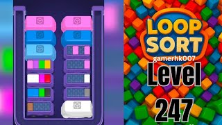 Loop Sort Level 247 Walkthrough Solution