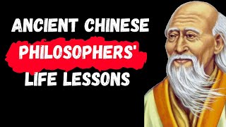 Ancient Chinese Philosophers' Life Lessons #motivation #inspiration