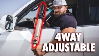 Rundown: 2in Lift 4 Step Adjustable Shocks