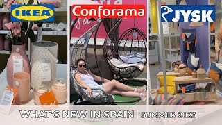 NEW AT IKEA, JUSK, CONFORAMA | Unpacking and Shopping in Spain: summer 2023