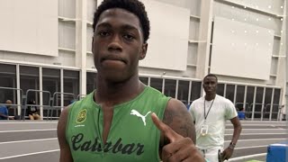 MUST WATCH CALABAR SHAQUANE GORDON 10.33 PB DESTROYS CLASS ONE BOYS 100M AT CAMPERDOWN CLASSICS