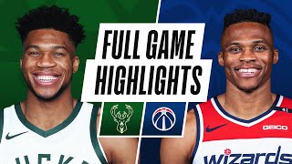 BUCKS at WIZARDS | FULL GAME HIGHLIGHTS | March 13, 2021