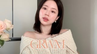 GRWM. 과하지않게 고급스러운 속광 메이크업 ✨ 최애 스킨케어, 찐템 대방출! make up grwm