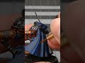 How to Paint Easy Blue Fabric on Your Miniatures!!! #shorts #paintingminiatures  #paintingideas