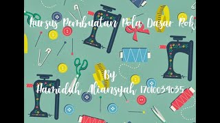 Microteaching - Kursus Pembuatan Pola Dasar Rok