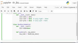 EP01 - Python Linked List - Create A Doubly Linked List