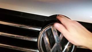 2012-2015 Volkswagen Passat TSI - How To Open Hood \u0026 Access Engine Bay (Latch Location)