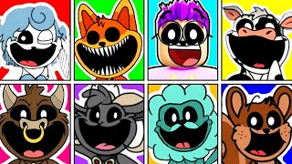 HAVING A CATNAP FAMILY IN ROBLOX SMILING CRITTERS ROBLOX!?