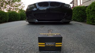 BMW M5 E60 V10 SMG SPRINT BOOSTER V3 REVIEW WELL WORTH IT... CAR PERFORMS MUCH BETTER