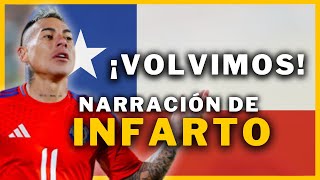 RELATOR CHILENO EXTASIADO POR LA VICTORIA ANTE VENEZUELA | Perdonan a GARECA