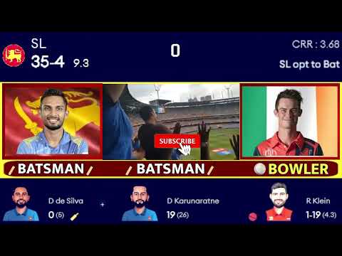 Sri Lanka Vs Netherlands Live / SL Vs NED Live / ICC Cricket World Cup ...