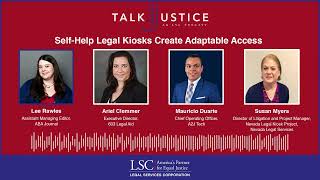 LSC Talk Justice - Episode 98 - Self-Help Legal Kiosks Create Adaptable Access