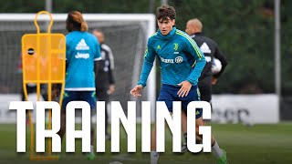 Training at Vinovo with Juventus Next Gen 💪🧡