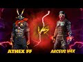 ATHEX FF 444📲VS @ArceusXno1🥵 1V1 FREESTYLE GOD⚡ @NonstopGaming_