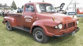 Vintage 1974 Bedford J1 Truck at the 2024 Ashburton A\u0026P Show