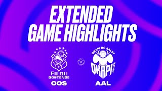 Filou Oostende vs. Okapi Aalst Extended Game Highlights