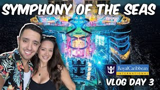 SYMPHONY OF THE SEAS! Vlog Day 3! Nothing to do in Florida | White Party #symphonyoftheseas