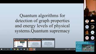 Христина Гнатенко: Квантові алгоритми для визначення властивостей графів та енергетичних рівнів.