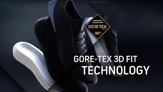 GORE-TEX 3D fit footwear technology description