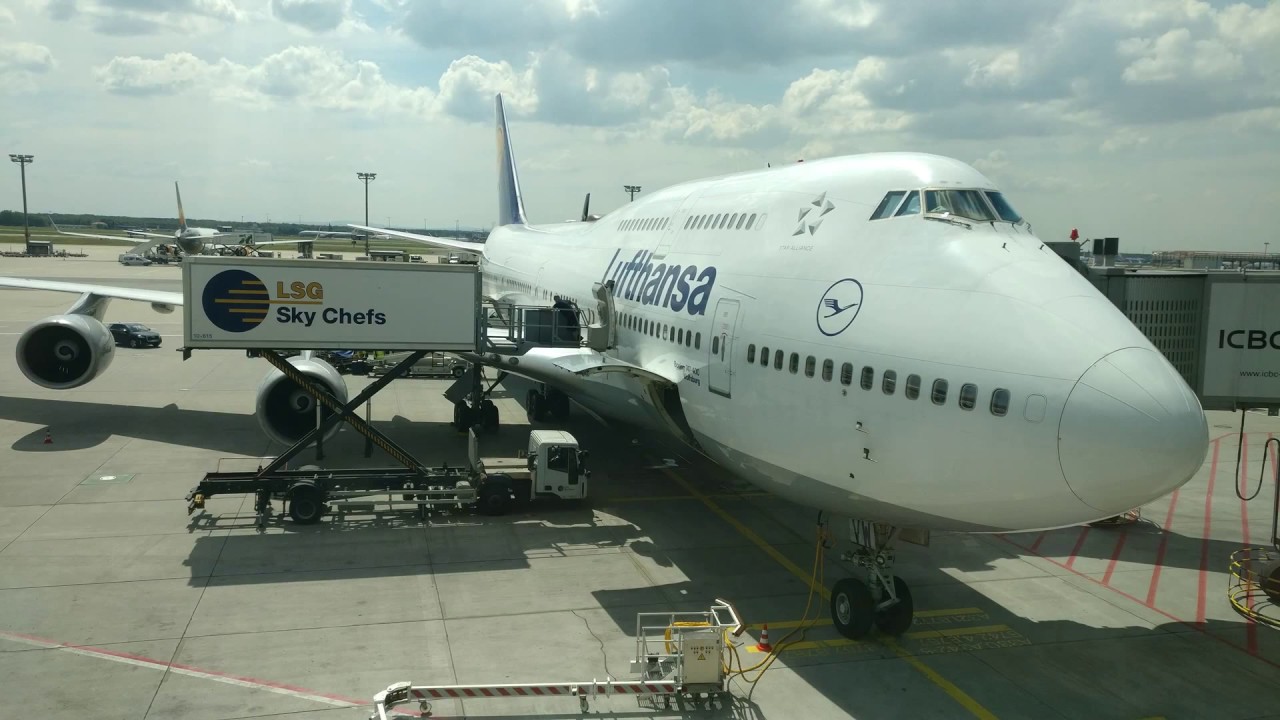 Lufthansa LH 754 - Frankfurt To Bangalore - Premium Economy - Boeing ...