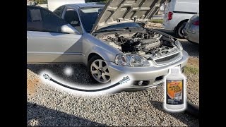 How to change clutch pressure hose on a 96-00 Honda civic ek and emergency fluid bleed