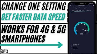 How To Get Faster Mobile Data Speed On A Phone | Change One Setting \u0026 Get Faster Internet Speed