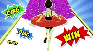 Ballerina 3D 👸👠 All Levels Gameplay Android, iOS