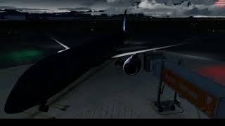 [P3Dv4] QualityWings 787-9 Evening landing into Amsterdam