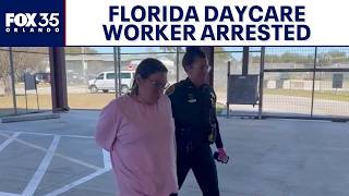 Slapped, kicked, thrown: Florida daycare worker arrested for alleged child abuse
