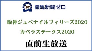 【ゼロ太郎】「阪神ジュベナイルフィリーズ2020」「カペラステークス2020」直前生放送【競馬新聞ゼロ】