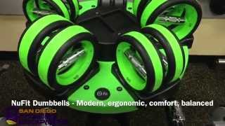 NuFit Dumbbells - Modern, Ergonomic, Comfortable, Balanced