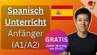 Woche 79 (24.02.25). Gratis Live Spanisch Unterricht / Lesekreis (A1/A2 - Anfänger)