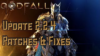 Godfall Update 2.2.4: Framerate Fixes, Stability \u0026 Optimization!