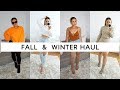 HUGE FALL & WINTER TRY ON HAUL - BOOHOO, FOREVER 21, PRETTY LITTLE THING, & MORE!