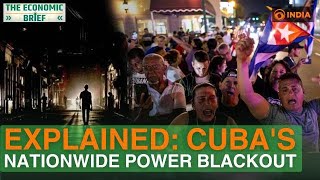 Explained | Cuba's nationwide blackout and economic crisis | Miguel Diaz-Canel | Power outage