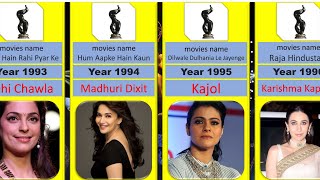 Best Actress Filmfare Award all Time List | 1954 - 2023 | All Film fare Awards|| Comparison Video