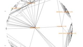 Hyperbolic / Poincaré Embeddings of the WordNet mammal subtree