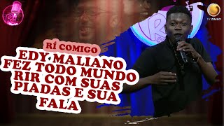 O humorista Eddy Maliano fez rir todo mundo e o Chocolate em pó fez o mesmo | Ri Comigo| TV ZIMBO