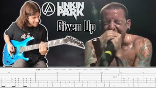 Guitar Cover | Given up (Linkin Park) w/ TABS