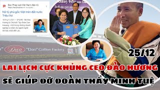 Vén màn sự thật vị ceo thân thiết Hoàng Gia Thái Lan, tỷ phú Đào Hương giúp đỡ đoàn thầy Minh Tuệ