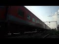 erode wap 1 jawahar high speed action at 110kmph with lhb one way special indian railways