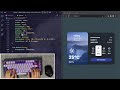 ASMR Programming - Minimal Weather App Ui Design - No Talking