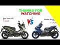 hero xoom 160 vs yamaha aerox 155 mega comparison @bikeinfo 199 automobile bikecompare