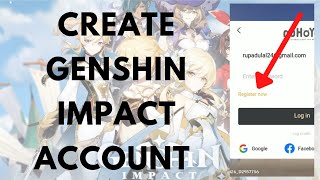 How to Create Genshin Impact Account on Mobile