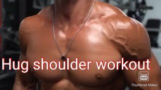 Hug shoulder workout increase your shoulder