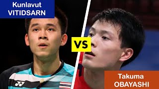 Kunlavut VITIDSARN vs Takuma OBAYASHI QF US Open 2023